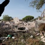 Así quedó la casa de Alcanar tras la explosión del 16 de agosto de 2017 mientras los terroristas manipulaban los explosivos