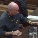 Lluís Llach durante su declaración en el juicio del "procés"/Atlas