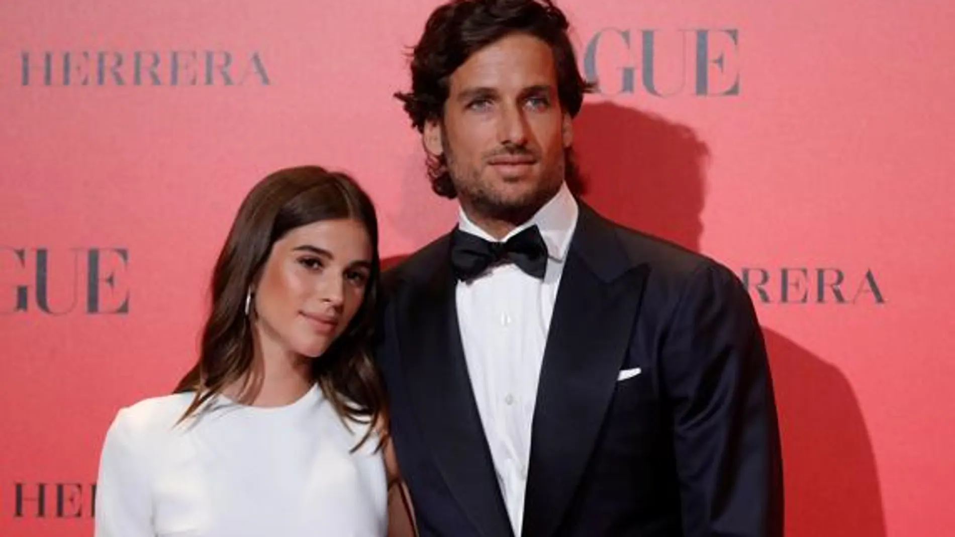 Feliciano, junto a Sandra Gago