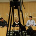 El Gobierno de Manuela Carmena está formado por una confluencia de diferentes partidos