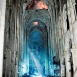 El corazón de Francia calcinado. Así amaneció ayer el interior de la catedral de Notre Dame tras ser devorado por las llamas