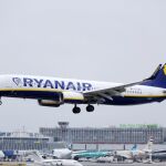 Un avión de Ryanair.