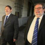 El ex director general de Trabajo Francisco Javier Guerrero y el abogado Fernando de Pablo