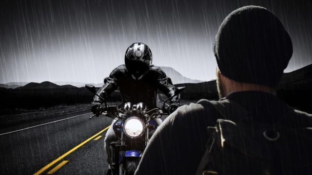 ¿Cómo evitar el aquaplaning en moto?
