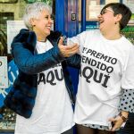 Sandra Martín, propietaria de El Desván de Cayetano, la administración que vendió cuatro décimos inolvidables en El Barraco