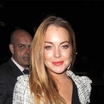 La actriz Lindsay Lohan