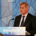 Alberto Fernández durante su conferencia anual sobre el estado de la ciudad