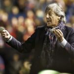 El técnico de Osasuna, Enrique Martín