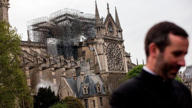 Imagen de Notre Dame tras el incendio Imagen de Notre Dame tras el incendio