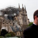Imagen de Notre Dame tras el incendio
