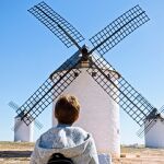 Molino de viento en Mota del Cuervo | Imagen cedida