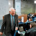 El ministro de Exteriores, Josep Borrell, abandonó ayer anticipadamente la rueda de prensa tras el Consejo de Ministros. Foto: Cipriano Pastrrano