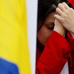 Reacción de una colombiana al conocer el resultado del referéndum