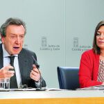 El vicepresidente De Santiago-Juárez y la portavoz Milagros Marcos explican los acuerdos aprobados en el Consejo