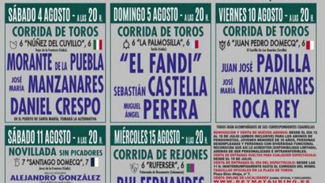 El Puerto y su temporada taurina