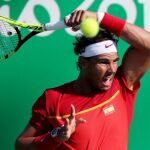 Rafael Nadal tiró de orgullo para pelear el bronce en el partido frente a Nishikori