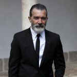 El actor malagueño Antonio Banderas que ha sido distinguido hoy con el Premio Nacional de Cinematografía 2017