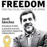 Cartel solicitando su libertad