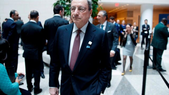 El presidente del Banco Central Europeo (BCE), Mario Draghi