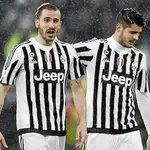 Bonucci y Morata