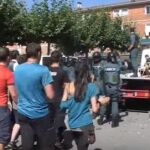 Provocaciones a la Guardia Civil en Alsasua en la celebración del «Ospa Eguna» o «Día de la Huida»