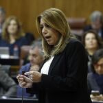 La presidenta de la Junta de Andalucía, Susana Díaz