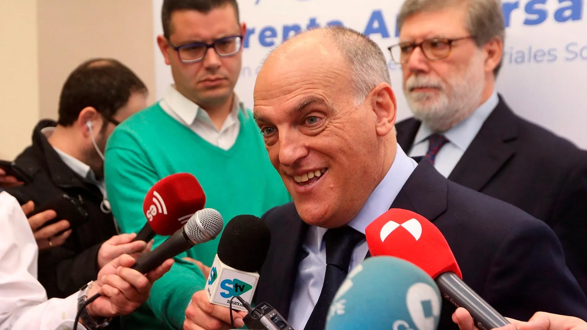 Javier Tebas, presidente de la Liga de Fútbol Profesional