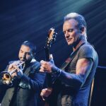 El cantante Sting 