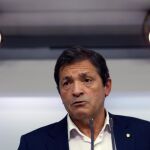 El presidente de la gestora del PSOE, Javier Fernández