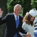 David Matthews, el día de la boda de su hija