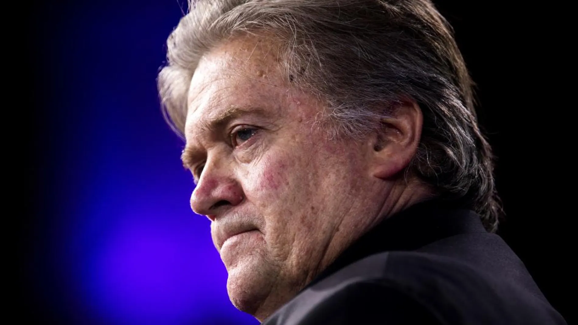 Steve Bannon, antiguo estratega jefe de Donald Trump. EFE/ Jim Lo Scalzo
