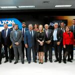 Los ganadores de la edición pasada que fueron galardonados en la sede de La Razón en Madrid