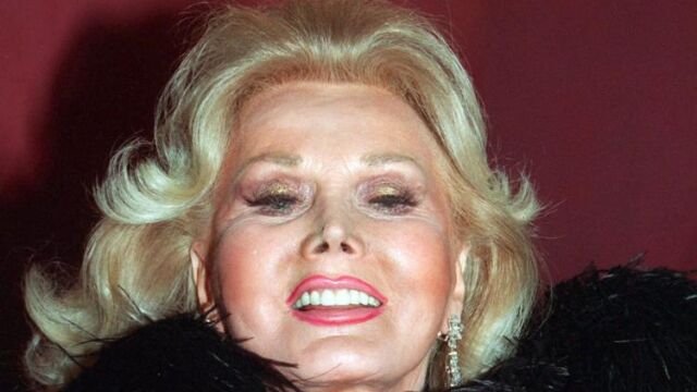 Imagen de archivo de Zsa Zsa Gabor en febrero de 1994