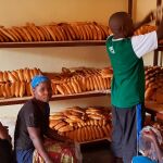 Panadería del centro de desarrollo de Rubare