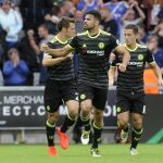 Diego Costa celebra el gol del empate