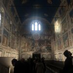 La maravillosa Capilla Scrovegni en Padua.