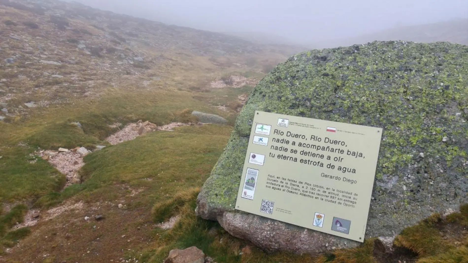 Vista del nacimiento del río Duero en los Picos de Urbión