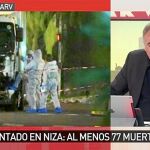 Antonio Garc&iacute;a Ferreras condujo el &laquo;Especial Al rojo vivo: Niza&raquo;