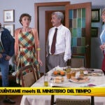 El divertido crossover de ‘El Ministerio del tiempo’ y ‘Cuéntame’ en ‘Homo Zapping’