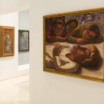 «Niña Muerta» de Ángeles Santos, una obra de Ángeles Santos y que fue propiedad de su hermano Rafael