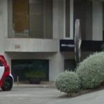 Concesionario de Mercedes en la Vía Augusta de Barcelona