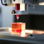 Una impresora 3D imprime un corazón con tejido humano este lunes en la Universidad de Tel Aviv en Israel. Investigadores de la Universidad de Tel Aviv han producido un corazón vivo que palpita utilizando tejido humano y una impresora 3D, en un avance que abre vías hacia los trasplantes del futuro, informó el centro de estudios. EFE