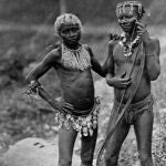 Imagen de pigmeos de las islas de Andamán (India)
