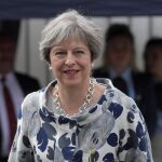 La primera ministra británica, Theresa May, el pasado 30 de junio