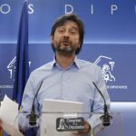 El secretario de Sociedad Civil y Movimiento Popular de Podemos, Rafael Mayoral