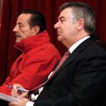 José Antonio Roca junto a Julián Muñoz durante el juicio en 2007/Efe