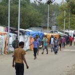 Campamento de Calais, Francia
