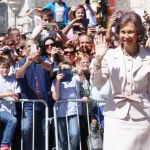 La Reina Sofía, en la inauguración de Las Edades del Hombre, en Cuéllar (Segovia)
