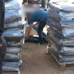Imagen de la droga incautada