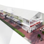 El mercado provisional estará ubicado en el paseo de San Juan